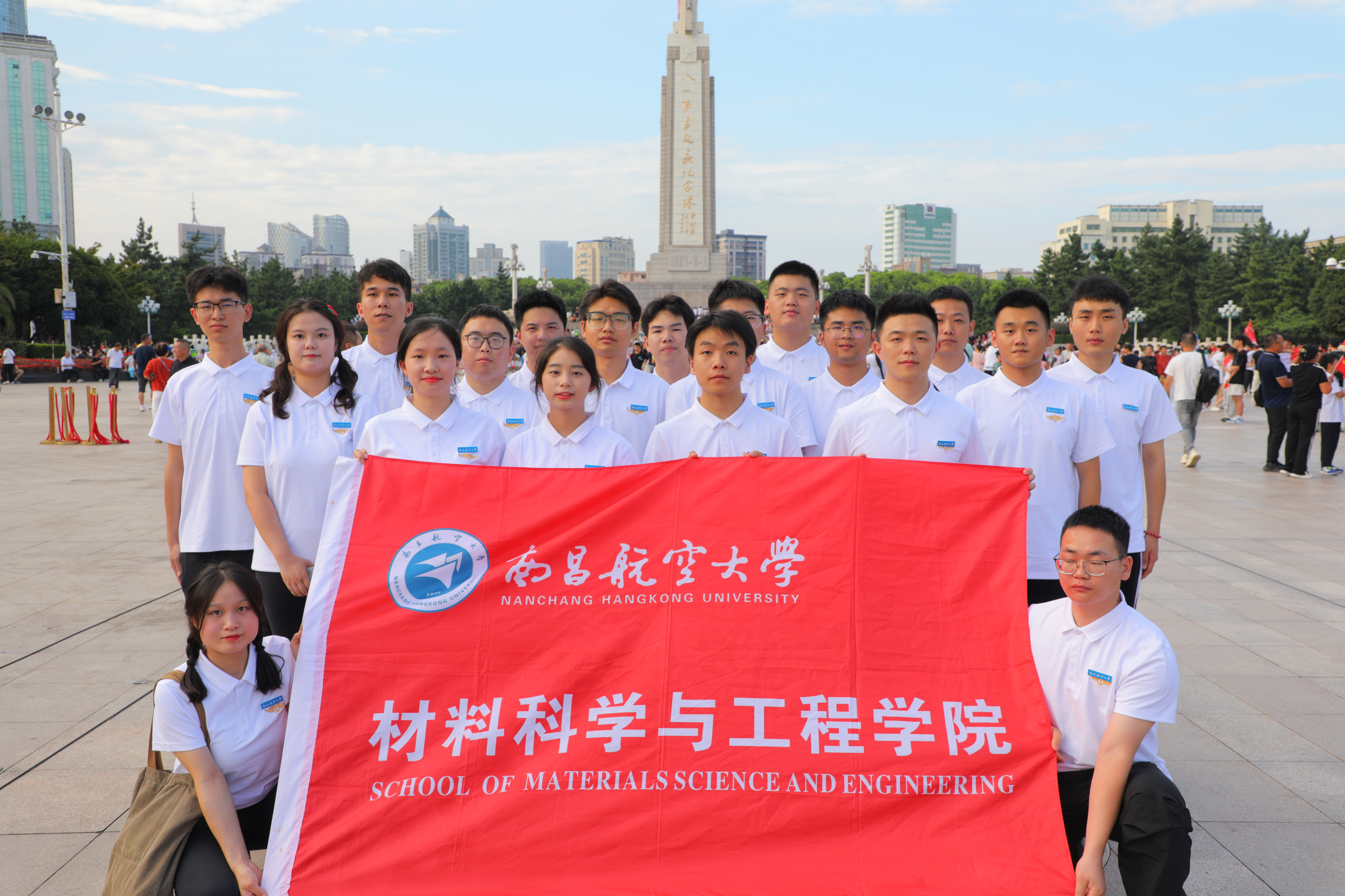 师生代表合影
