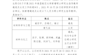 关于 2021 年硕士研究生指导教师新增遴选及认定结果的公示